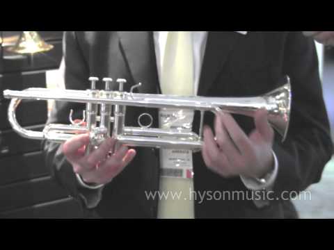 Yamaha ytr4435ii trompeta intermedio en do dorada